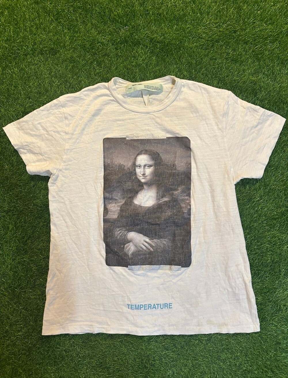 Off-White Mona Lisa Temperature T-Shirt White